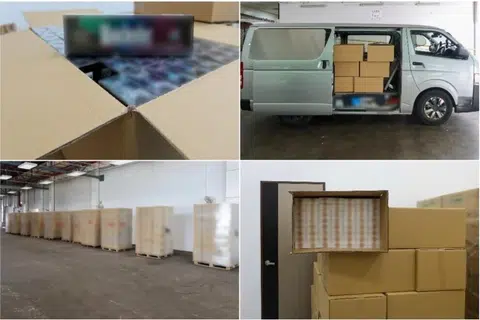 kastam, rokok haram, rampasan terbesar 2025