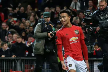 'BAKAL BINTANG': Pengurus United Ole Gunnar Solskjaer berkata Greenwood "bak mimpi ngeri bagi pemain pertahanan", sementara bekas pemain United dan England Owen Hargreaves meramalkan pemain remaja ini "akan menjadi bintang". - Foto REUTERS