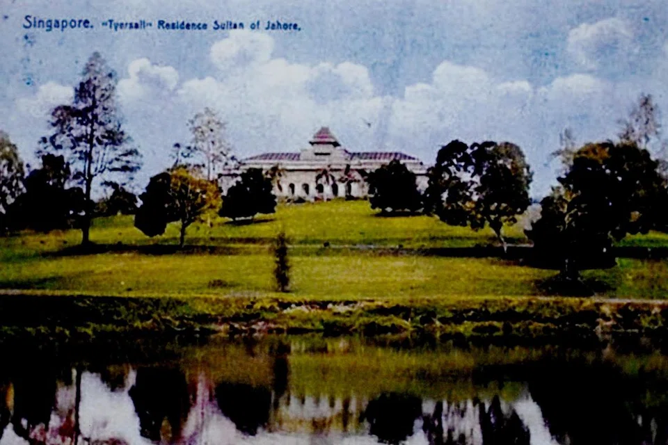 Istana Woodneuk semasa kegemilangannya.