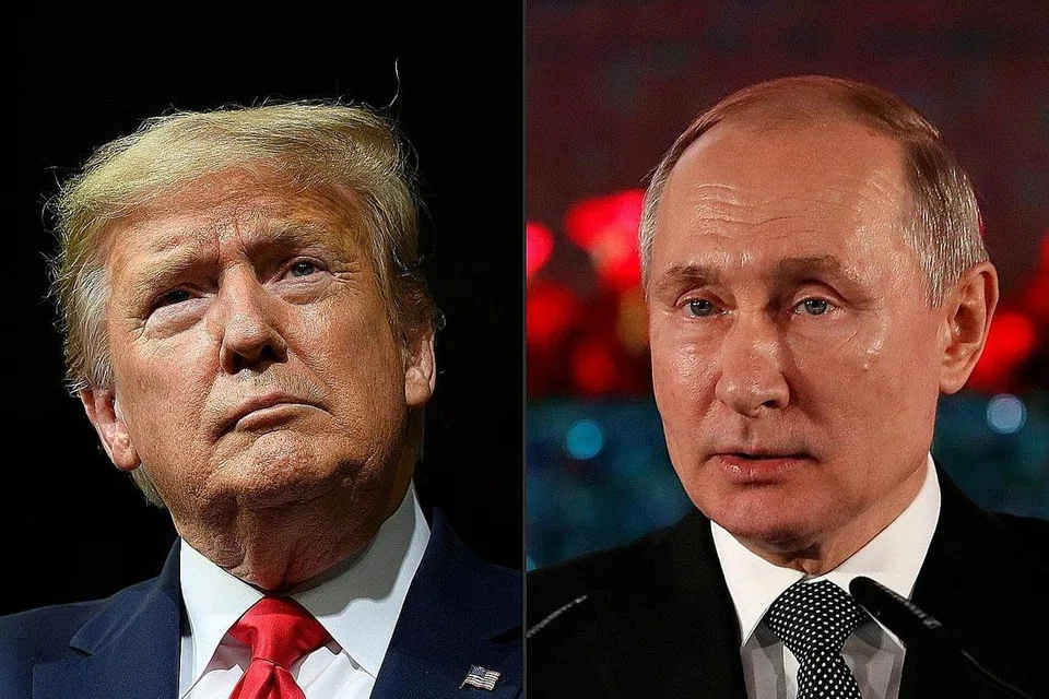 TERUS DITENTANG: Usaha Encik Trump (kiri) mengundang Presiden Russia Vladimir Putin (kanan) menyertai semula G-7 terus mendapat tentangan daripada negara anggota kumpulan itu. - Foto AFP 