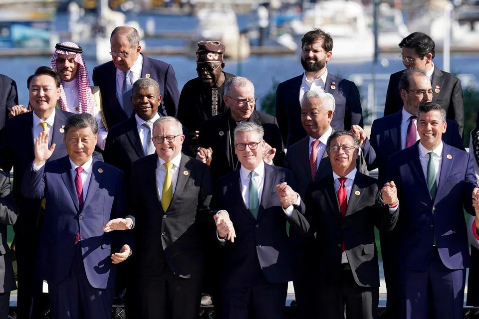 Pemimpin daripada ekonomi utama Kumpulan 20 (G-20) pada 18 November mengeluarkan kenyataan bersama yang menonjolkan penderitaan akibat konflik di Gaza dan Ukraine.