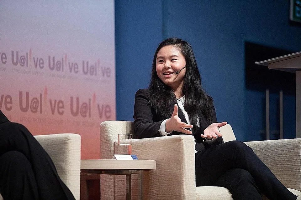 USAHA BERSAMA: Cik Victoria menyentuh pentingnya peranan pemimpin negara sebagai pemacu bagi mewujudkan persefahaman antara kaum dan agama. - Foto NUS