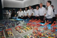 Port Antarabangsa Teluk Beibu, Lee Hsien Loong