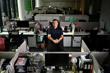 Encik Suhaimi Rafdi , Pengarah Kanan Our Tampines Hub (OTH) (atas)- Foto BM oleh LIM YAOHUI