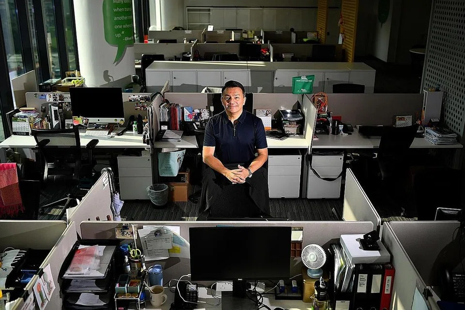 Encik Suhaimi Rafdi , Pengarah Kanan Our Tampines Hub (OTH) (atas)- Foto BM oleh LIM YAOHUI