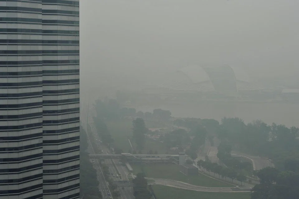 JEREBU TEBAL: Peristiwa El Nino pada 2015 menyelubungi Asia Tenggara dalam jerebu tebal, menyebabkan Singapura menutup sekolah rendah dan menengah selama sehari pada September pada tahun itu.