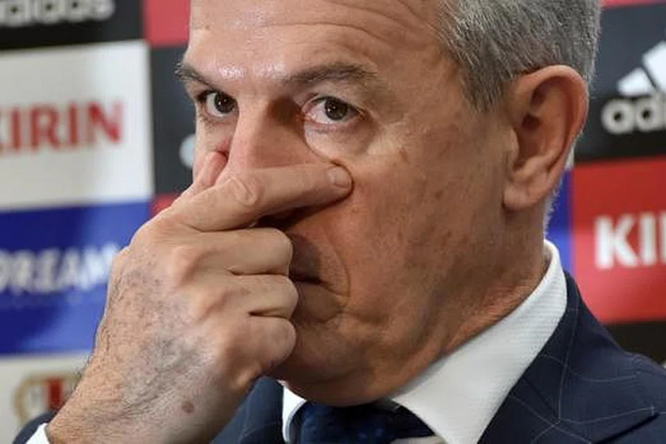 TIDAK BENAR: Jurulatih Jepun, Javier Aguirre, menafikan dakwaan bahawa beliau terlibat dalam insiden penetapan keputusan perlawanan di Sepanyol dalam 2011. - Foto AFP