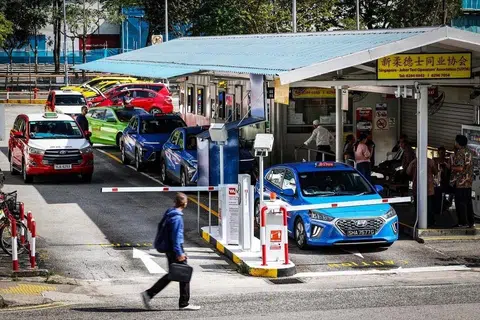 Grab Singapura, destinasi JB, Iskandar Puteri, Forest City, Kulai, Senai