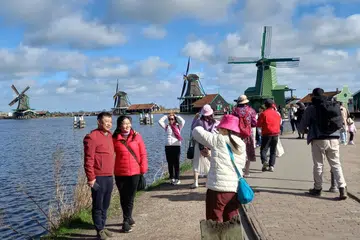 amsterdam, zaanse schans, zaandam, pelancong 