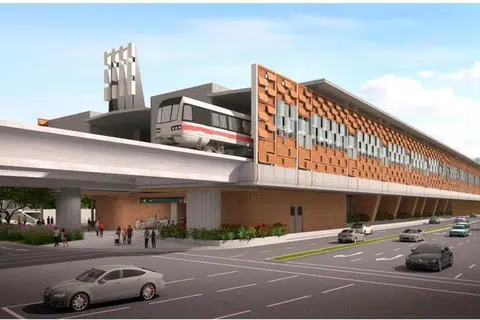 brickland station, north-south line, choa chu kang, bukit gombak, new station