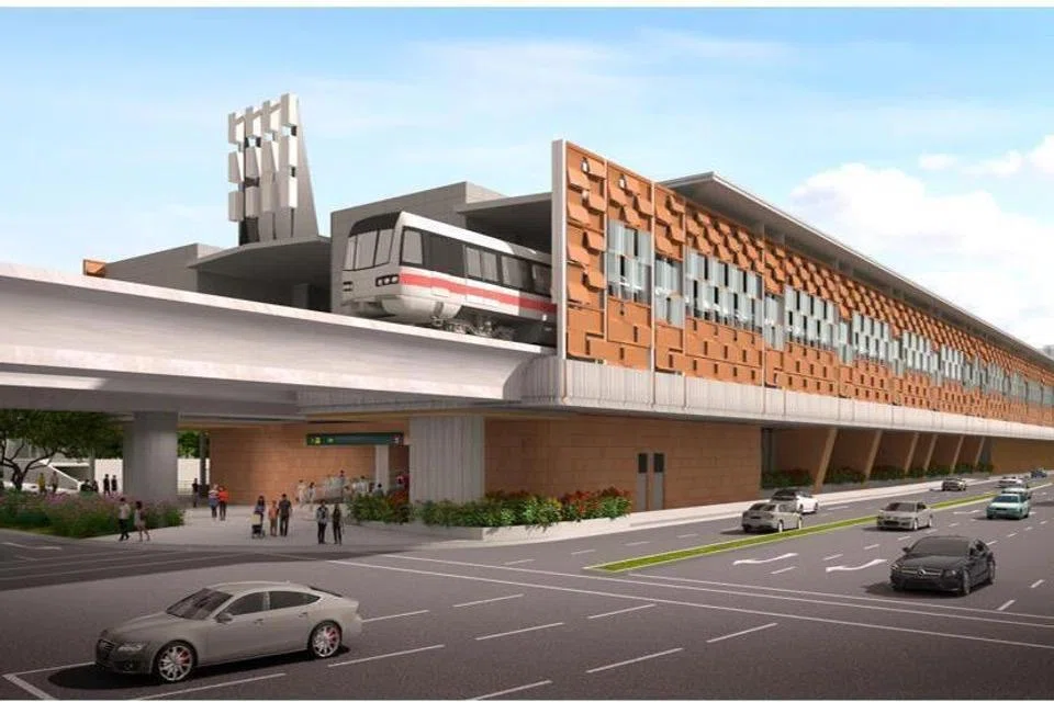 brickland station, north-south line, choa chu kang, bukit gombak, new station