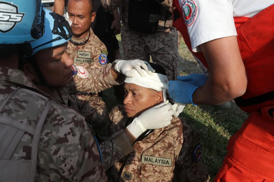 Seorang anggota Malaysian Battalion di bawah Pasukan Interim Pertubuhan Bangsa-Bangsa Bersatu Di Lebanon (Unifil) cedera selepas satu serangan udara Israel di selatan Lebanon.