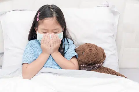 bersin, kanak-kanak, virus