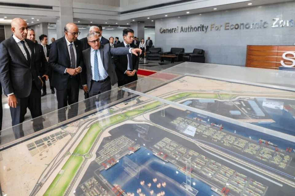 Presiden Tharman Shanmugaratnam, Mesir, Terusan Suez