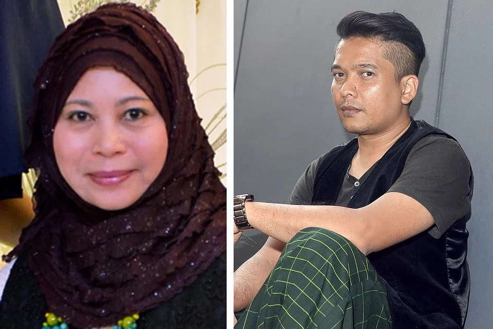NURIJAH SAHAT: Berusia awal 50-an tahun, tetapi memainkan peranan sebagai ibu kepada watak didukung pelakon Shahrin Azhar (gambar kanan) dalam rancangan 'Tekan Minyak'. - Foto-foto fail