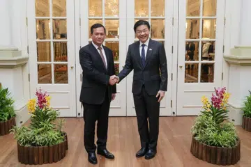 hun manet, lawrence wong, kemboja 