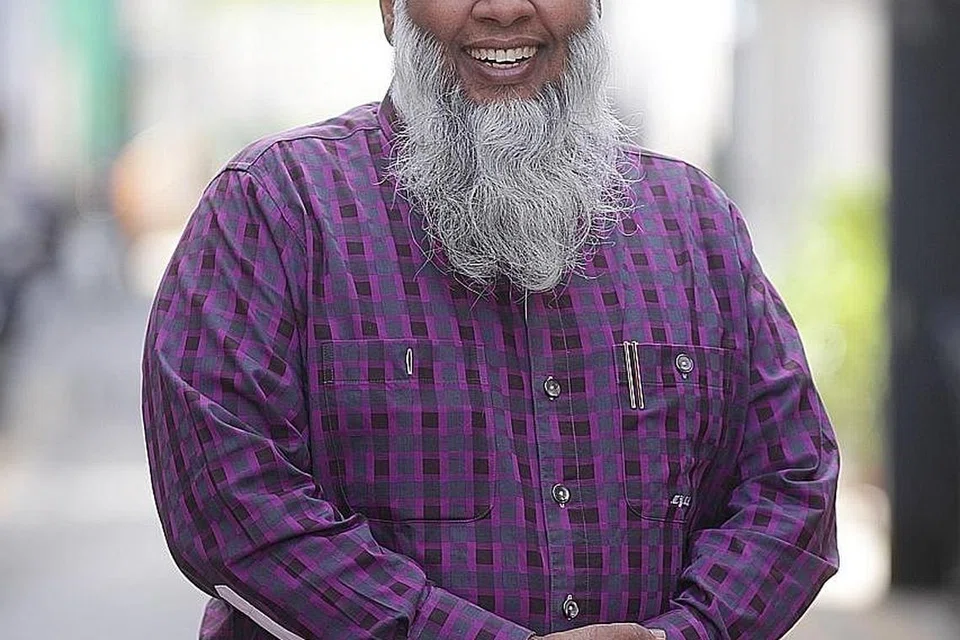 Pengerusi Masjid Bencoolen, Encik Mohamed Rafeeq 