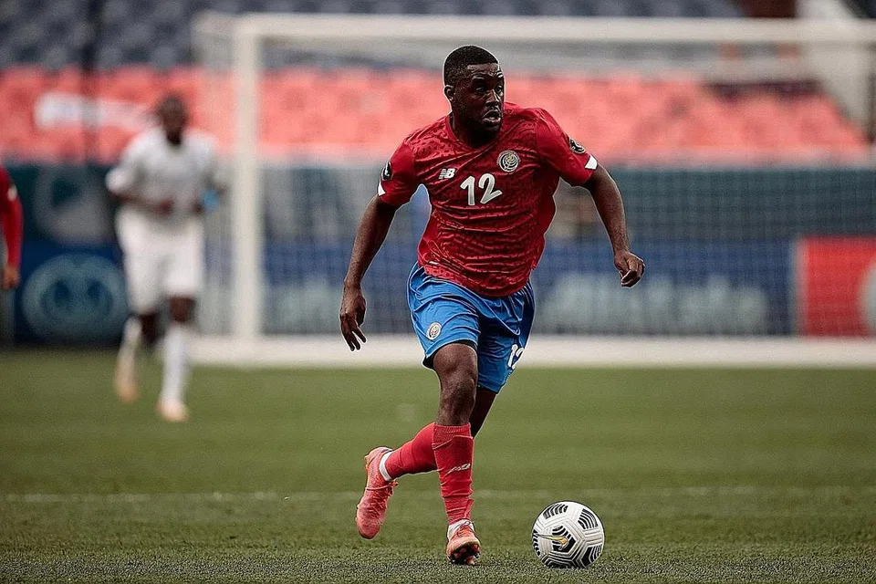PENYERANG COSTA RICA JOEL CAMPBELL. - Foto REUTERS