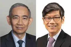 Encik Choi Shing Kwok (kiri) akan melepaskan jawatannya sebagai Pengarah Iseas-Institut Yusof Ishak pada 31 Mac, dengan Encik Ng Chee Khern mengambil alih jawatan tersebut pada 1 April.