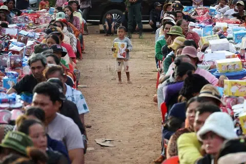 kem pelarian, chong kal, konflik kemboja-thailand