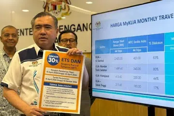 M’sia, diskaun pengangkutan rel, tangani krisis bahan api, kos hidup 