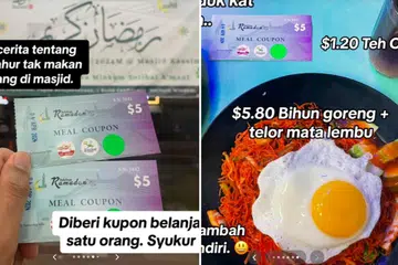 Ejen hartanah Encik Risdian Isbintara merakam pengalaman unik beliau diberi baucar $5 untuk ditebus