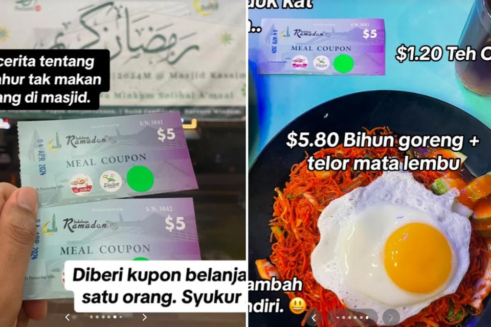 Ejen hartanah Encik Risdian Isbintara merakam pengalaman unik beliau diberi baucar $5 untuk ditebus