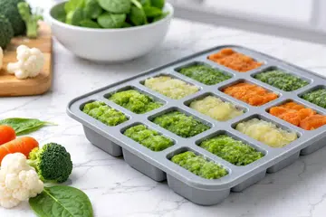 masakan beku, ibu bapa sibuk, makanan seimbang kanak-kanak
