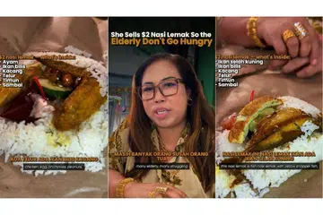 Menurut pemilik bersama gerai makan ‘Indonesian Selera Corner’, Cik Sakdiah Abdul Latiff, keputusan untuk menjual nasi lemak pada harga $2 dibuat bagi memastikan warga emas dan  keluarga berpendapatan rendah terus mampu membeli makanan pada harga berpatutan.