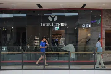 Cawangan True Fitness yang telah ditutup di Great World pada 11 September.