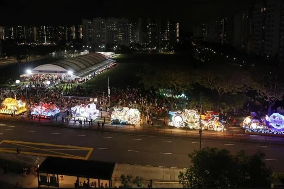 Chingay@Heartlands, kereta berhias, Canberra Crescent