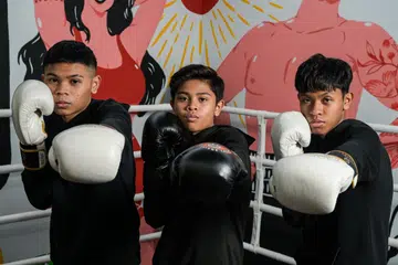 Noah Fithrie Nazri, Mikhail Armanie Nazri,  Khidir Irie Nazri 