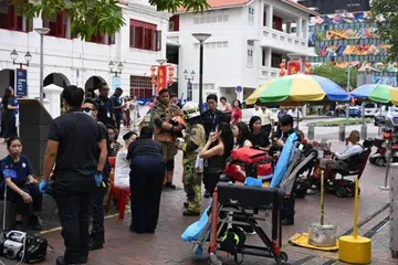 fire, kebakaran Bencoolen, Ibis Singapore, Stamford Arts Centre, SCDF