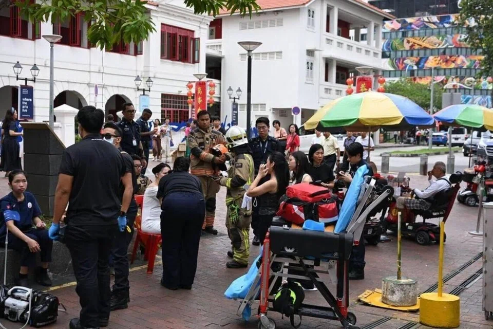 fire, kebakaran Bencoolen, Ibis Singapore, Stamford Arts Centre, SCDF