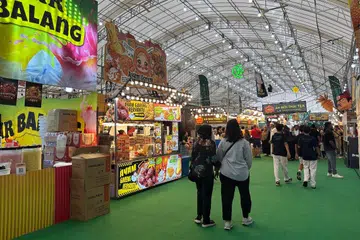 usaha kitar semula makanan, Bazar Raya Geylang Serai, tapak sesuai