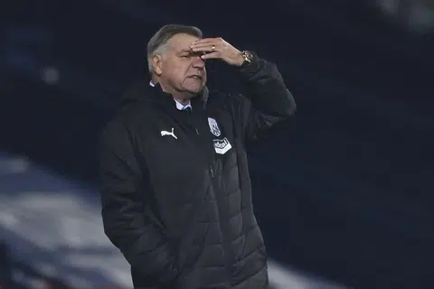 SAM ALLARDYCE: Pengurus West Bromwich Albion. - Foto EPA-EFE