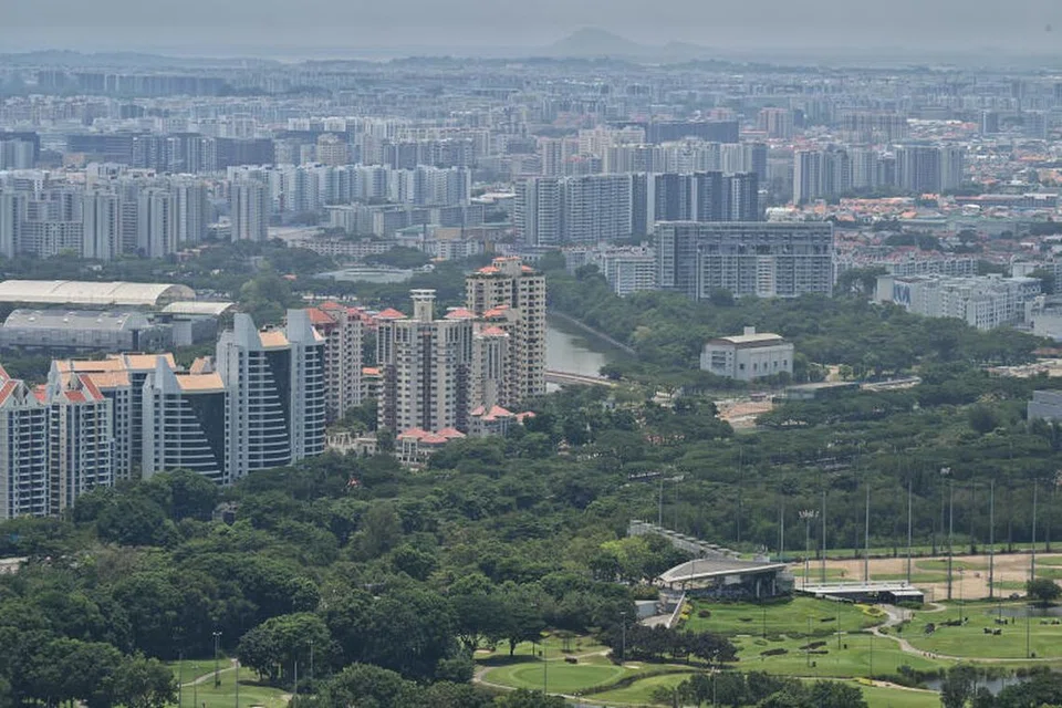 TAPAK BINAAN BARU: Dua plot tanah Tanjong Rhu terletak di sebelah Sungai Geylang (tengah), manakala yang ketiga bersebelahan Kelab Renang Singapura, antara Tanjong Rhu Road dan East Coast Parkway (kanan).