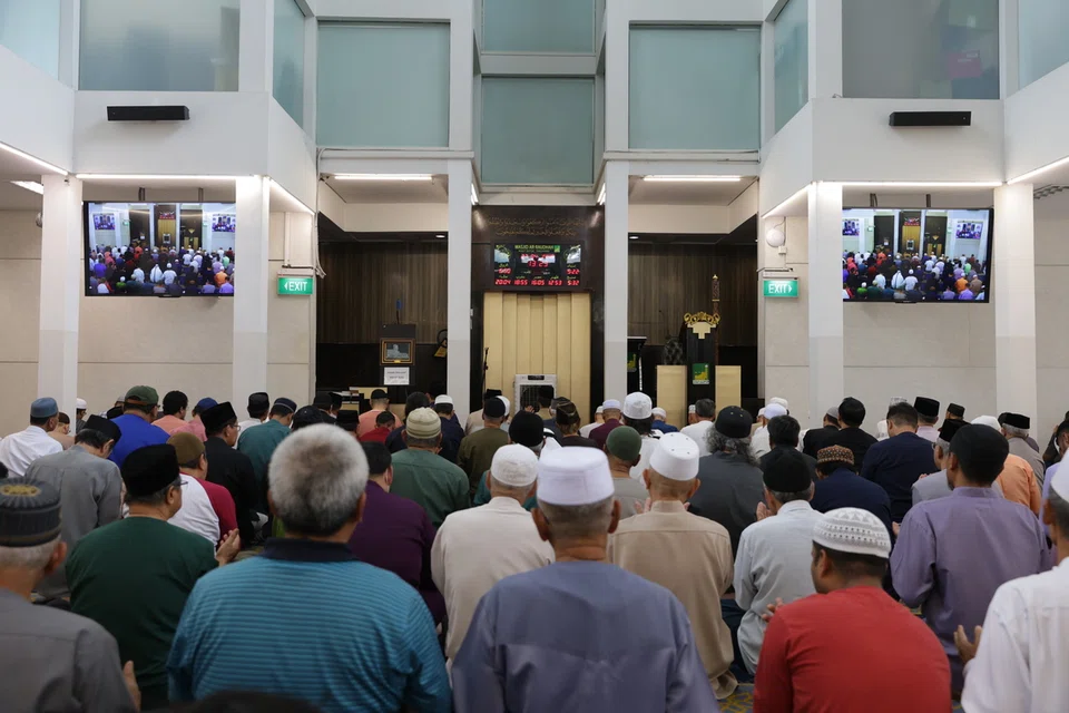 jerebu, Singapura, masjid Singapura, PSI tidak sihat