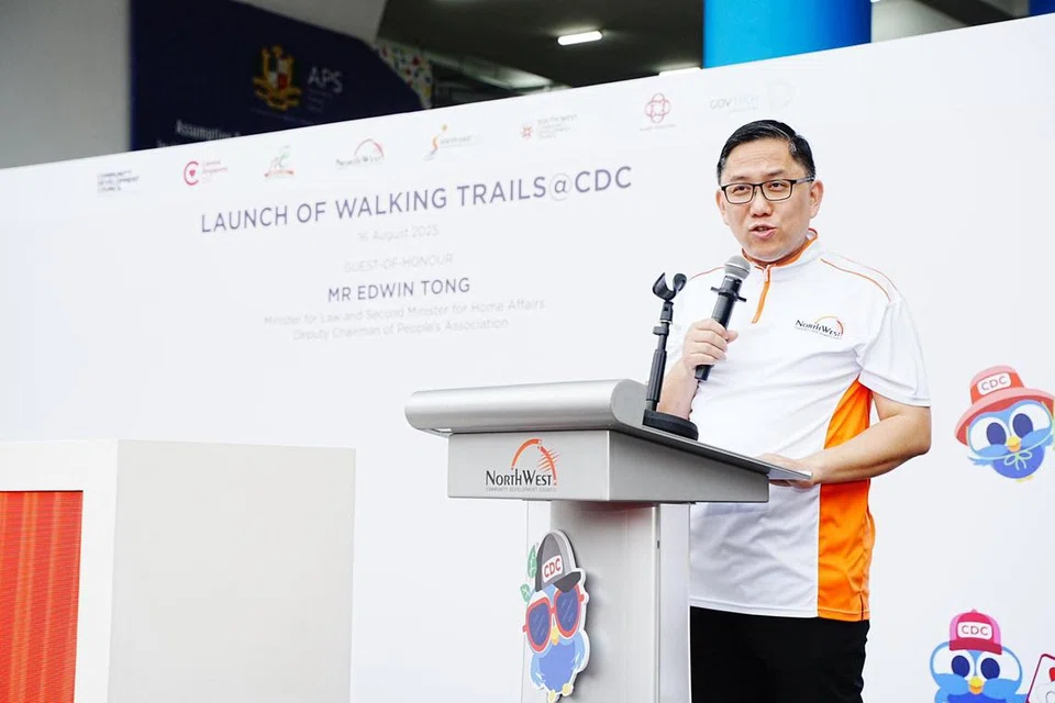 Mayor Majlis Pembangunan Masyarakat (CDC) North West, Encik Alex Yam.