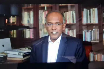 - Menteri Ehwal Dalam Negeri, Encik K Shanmugam.