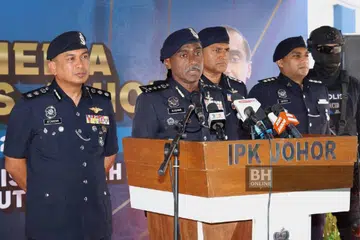 Ketua Polis Johor, Datuk M Kumar, berkata Op Samseng Jalanan yang dilakukan serentak seluruh Johor dilakukan selama dua minggu berturut-turut.