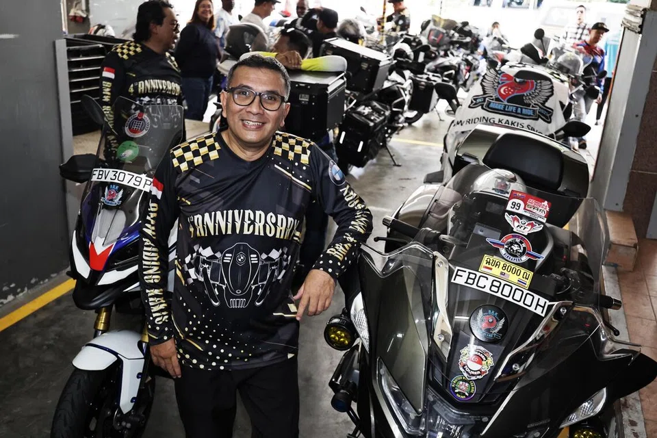 Pengasas kumpulan penunggang motosikal BMW Riding Kakis, Encik Mohamed Tajudin Samat, 61 tahun, berkata kumpulan itu memang biasa melakukan kerja kebajikan secara berkumpulan.