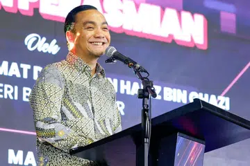 Menteri Besar Johor, Datuk Onn Hafiz Ghazi.