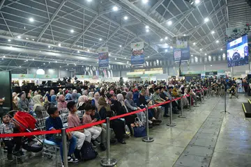 Sambutan hebat daripada pengunjung ketika menghadiri Festival Muslim Singapura (SMF) pada 2024. 