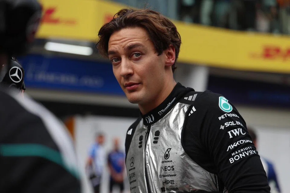 George Russell, Formula 1 Singapura, penalti enjin F1