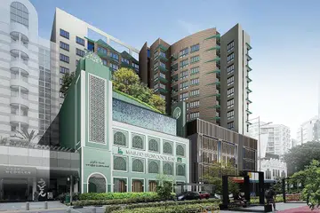 TERSERGAM INDAH APABILA SIAP KELAK: Masjid Bencoolen ini akan menjadi lebih luas dan selesa bagi jemaah. - Foto WAREES INVESTMENTS