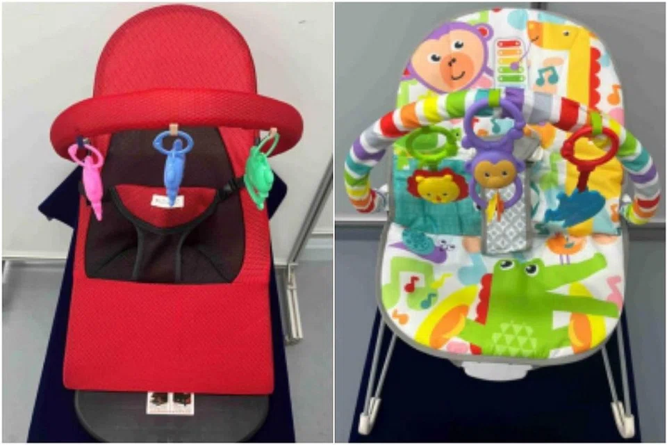 Pada enam bulan pertama 2024, 15 daripada 23 sampel produk seperti baby bouncer yang dibeli daripada wadah dalam talian Shopee dan Lazada disahkan tidak selamat.