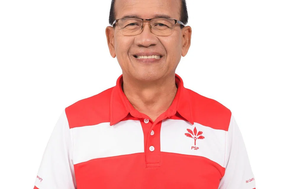Naib Pengerusi Kedua Parti Kemajuan Singapura (PSP), Encik  A’bas Kasmani, memberikan ucapan dalam Bahasa Melayu bagi siaran politik pada 25 April 2025.