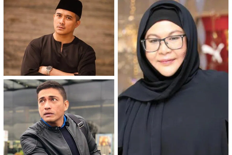 Erma Fatima (kanan) membuat kenyataan yang dianggap warganet kesat apabila meminta anak seni Singapura, Aliff Aziz, dan wanita Singapura, Sarah Yasmine, agar tidak merosakkan industri hiburan di Malaysia. Sementara itu, ramai yang memuji Datuk Adi Putra (foto bawah, kiri) dan Datuk Aaron Aziz kerana mengulas secara rasional kontroversi Aliff Aziz.