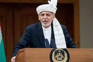 PRESIDEN AFGHANISTAN: Encik Ashraf Ghani. - Foto REUTERS